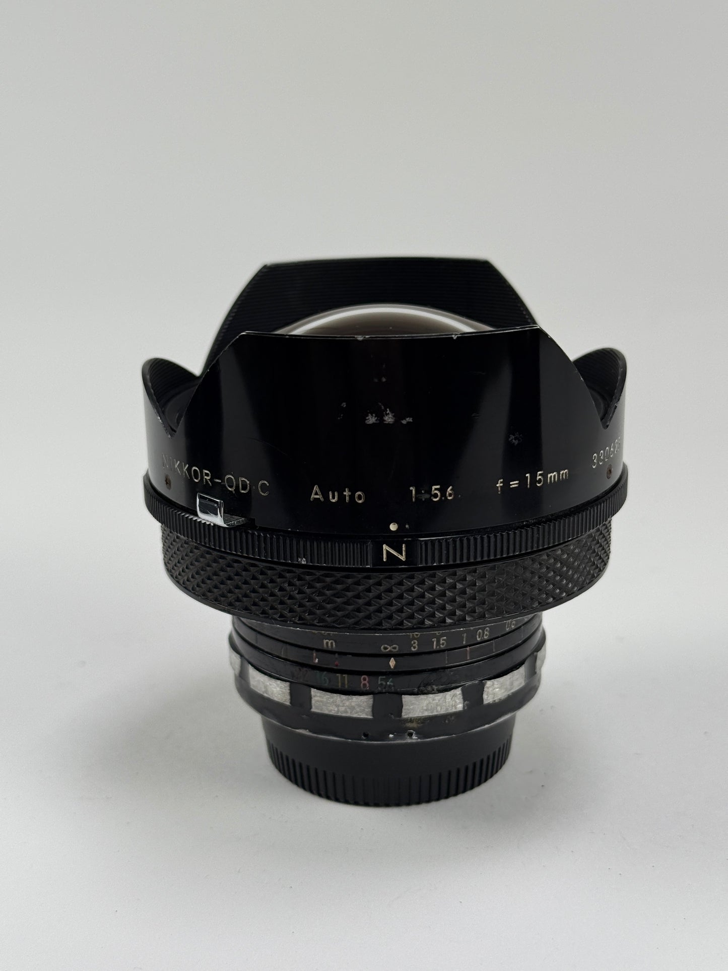 Nikon Nikkor 15mm f5.6 QD.C Non-AI Ultra -wide rectilinearly corrected Lens