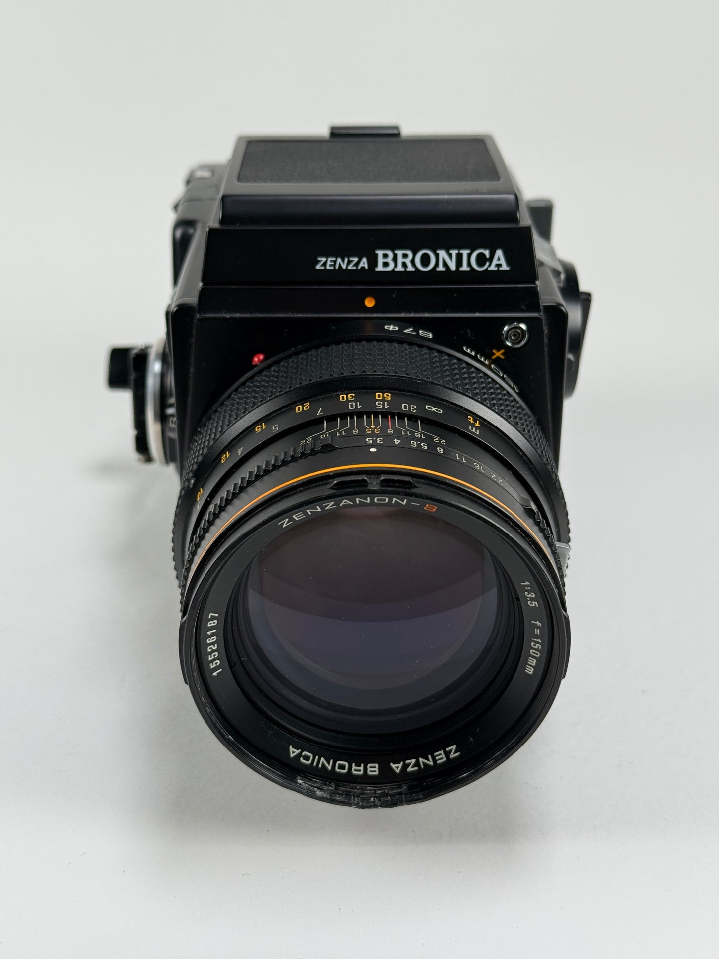 Zenza Bronica SQ-A 6x6 Film Camera WLF Finder 150mm f3.5 S lens kit