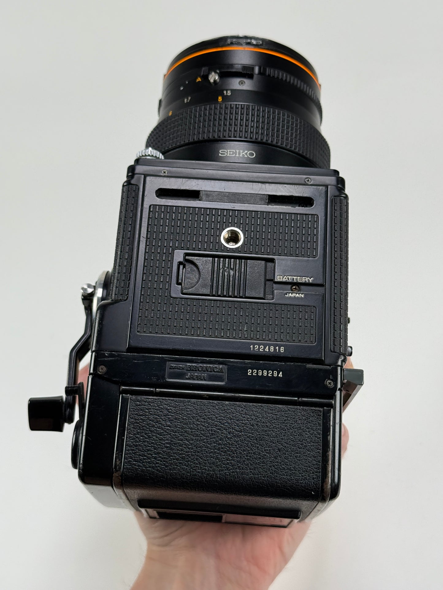 Zenza Bronica SQ-A 6x6 Film Camera WLF Finder 150mm f3.5 S lens kit