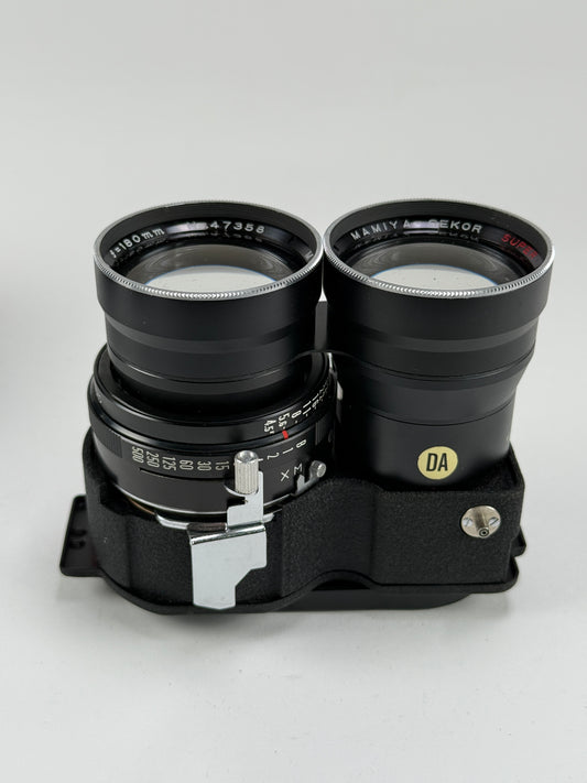 Mamiya Sekor Super 180mm f4.5 TLR Lens for C C330 C220 lens TLR