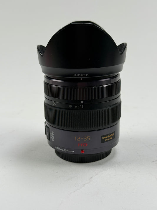 Panasonic Lumix G X VARIO 12-35mm F2.8 ASPH. POWER O.I.S. Black Micro 4/3