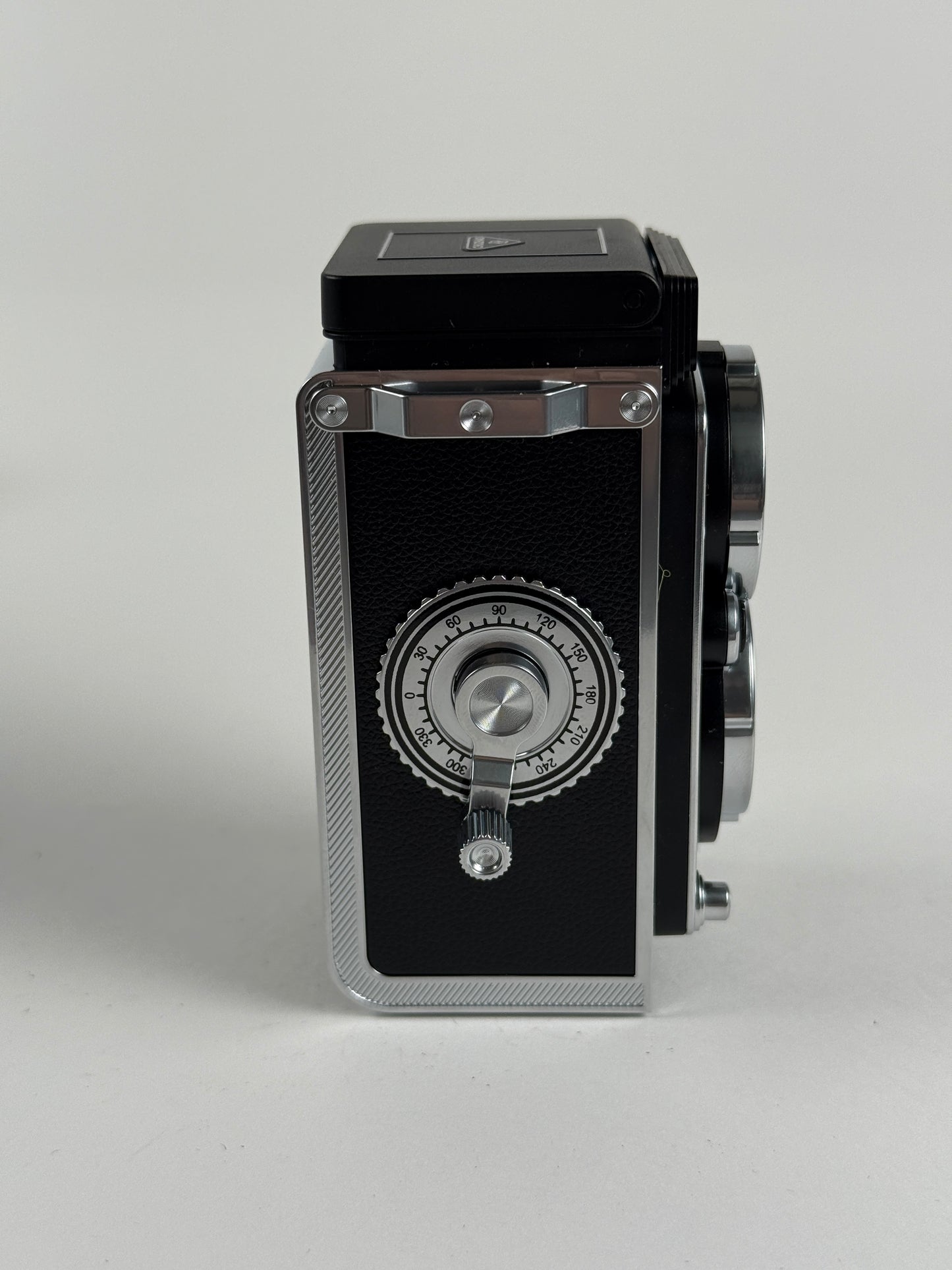 CHUZHAO Digital Camera Retro, 12MP Portable TLR Style Twin-Lens Vintage Camera