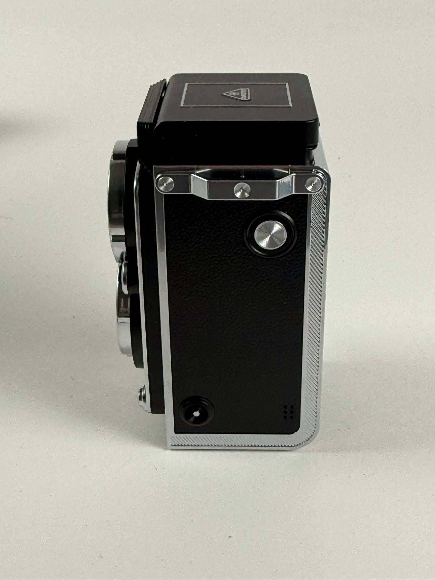 CHUZHAO Digital Camera Retro, 12MP Portable TLR Style Twin-Lens Vintage Camera
