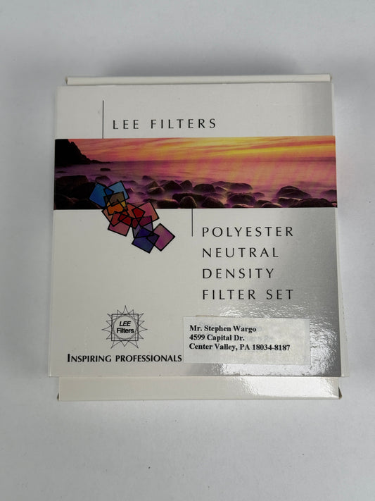 Lee Filters - Polyester Technical Filter set (ND0.3, ND0.6, ND0.9) - 100x100mm