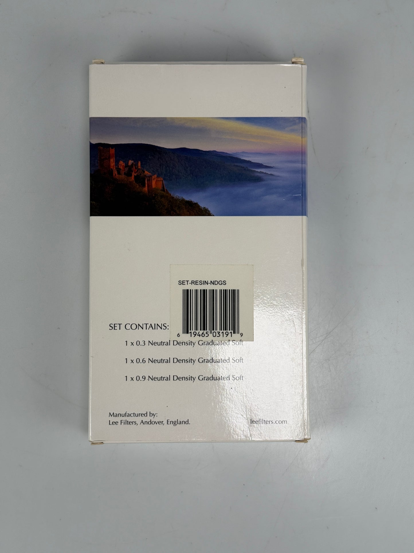 LEE Filters Neutral Density 0.3, 0.6, 0.9 Grad Soft Filter Set 4x6/100mm x 150mm