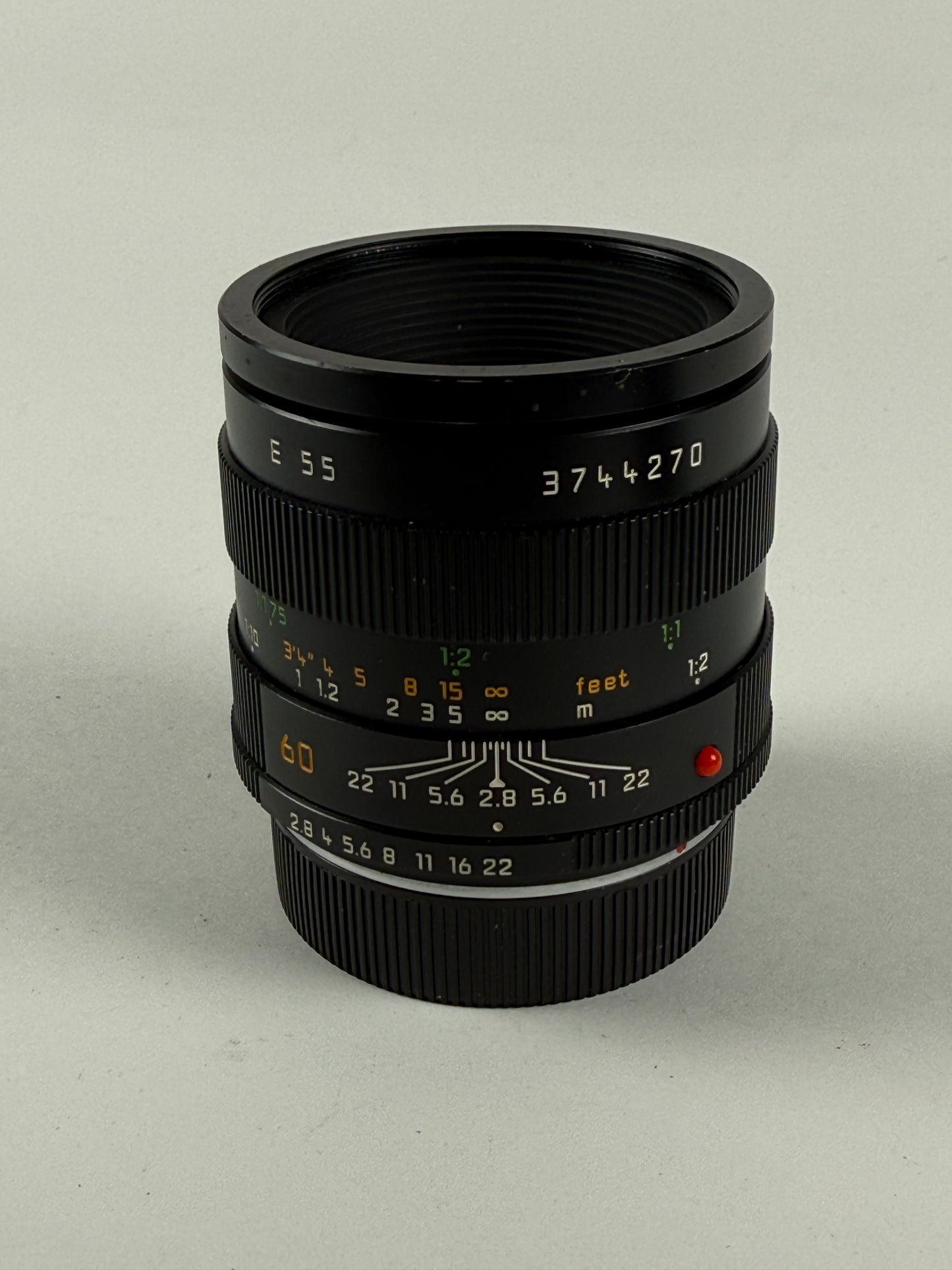 Leica 60mm f2.8 Macro-Elmarit-R 11347 Late ROM Lens