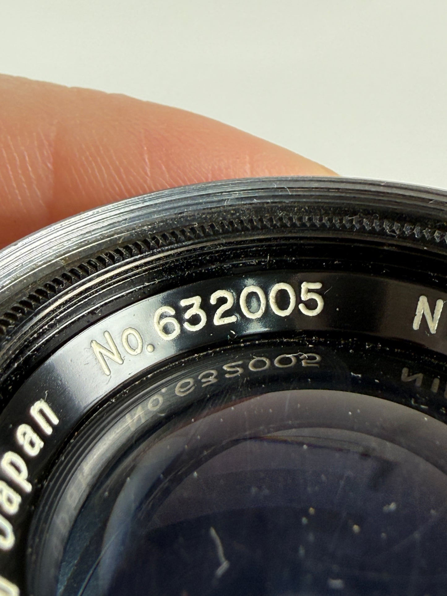 Nikon Nikkor H.C 5cm 50mm f2 Nippon Kogaku Leica LTM mount Tower