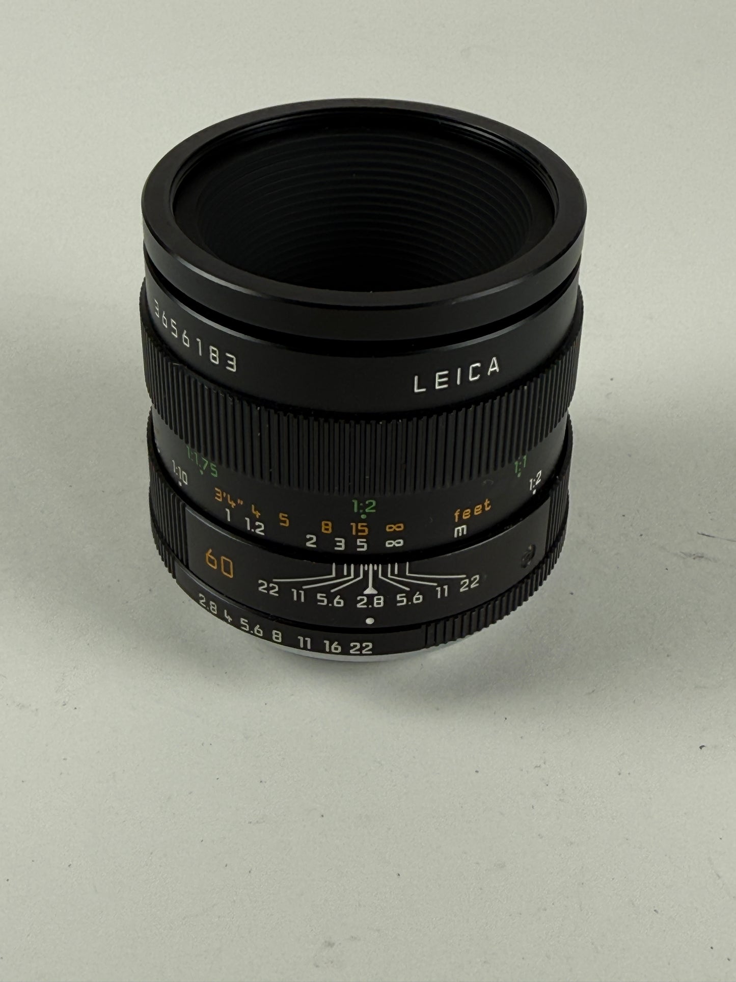 Leica 60mm f2.8 Macro-Elmarit-R 3 Cam E55 R Lens