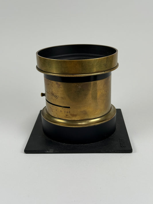 Ross London symmetric anastigmat 16 inch f5.6 Brass barrel Lens RARE