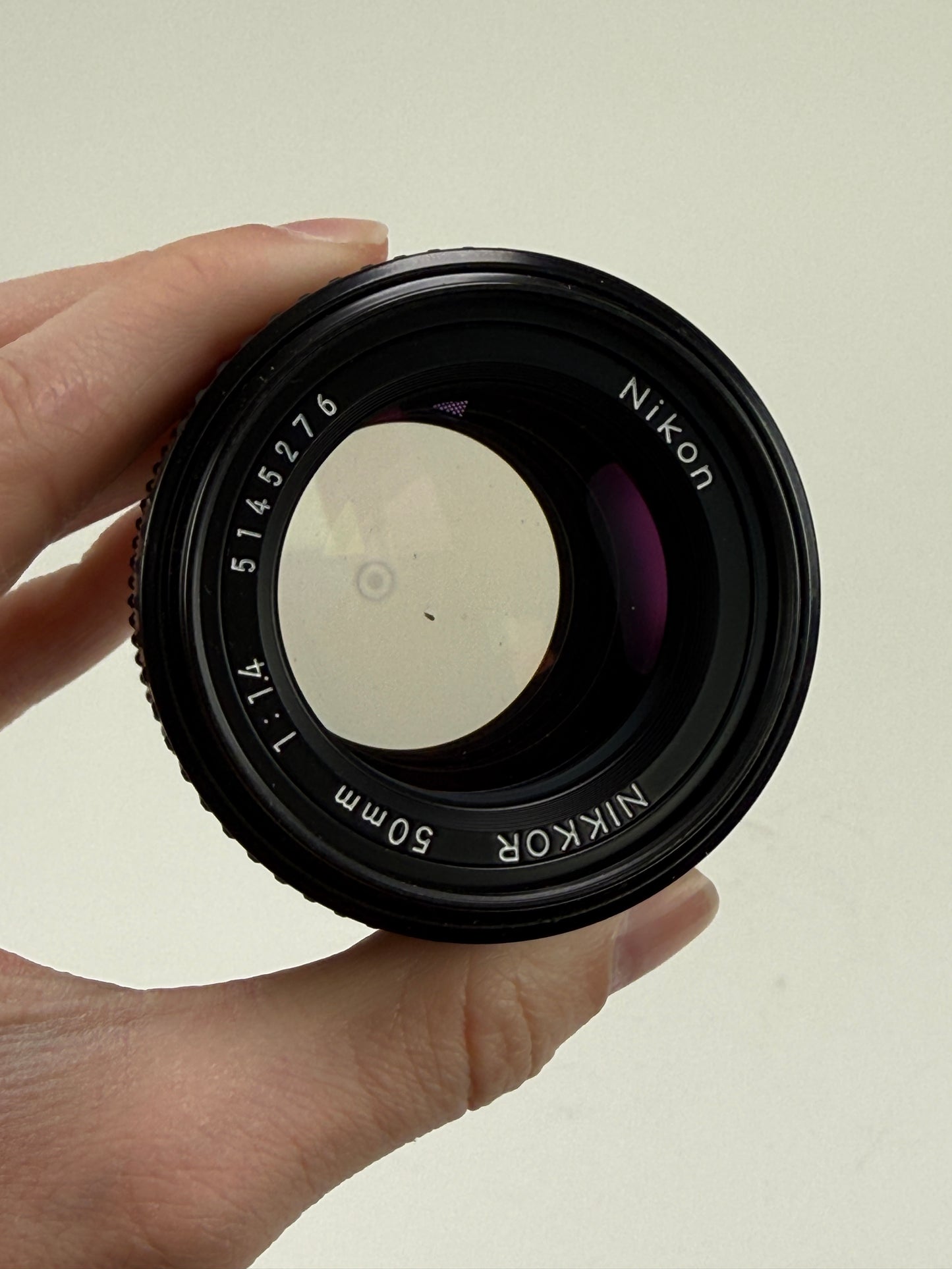 Nikon AIS Nikkor 50mm F1.4 Standard MF Lens