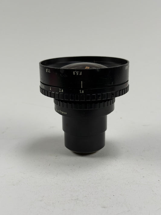 Angenieux Type R7 5.9mm f1.8 C Mount, Wide Angle Cinema Cine Lens #466