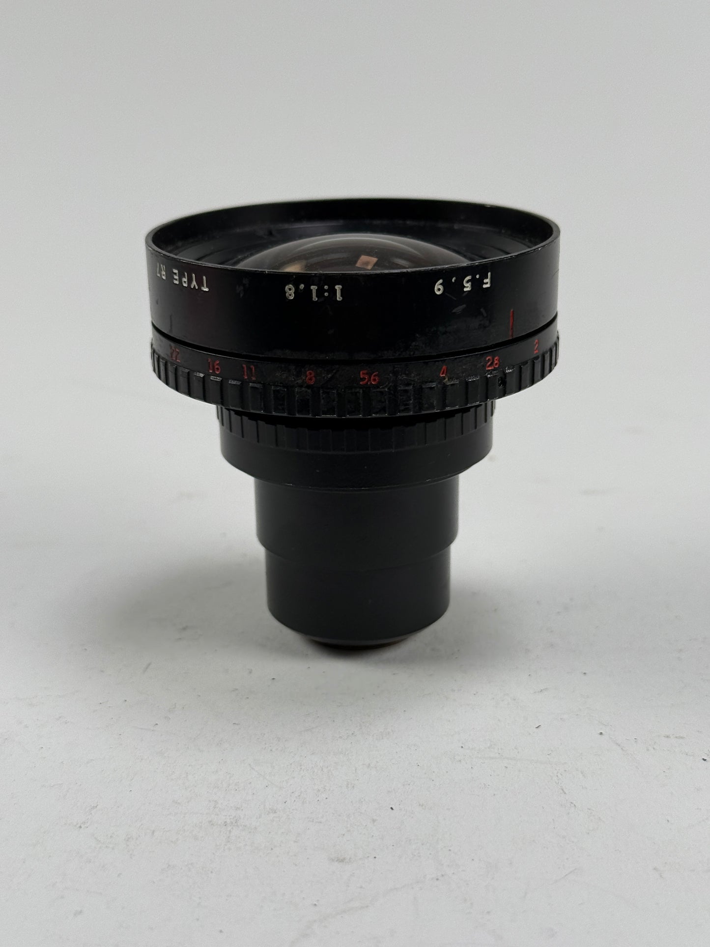 Angenieux Type R7 5.9mm f1.8 C Mount, Wide Angle Cinema Cine Lens #747
