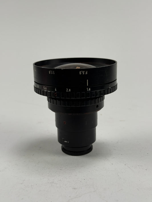 Angenieux Type R7 5.9mm f1.8 C Mount, Wide Angle Cinema Cine Lens #787