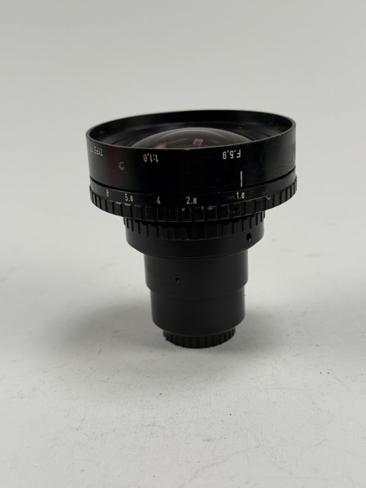 Angenieux Type R7 5.9mm f1.8 C Mount, Wide Angle Cinema Cine Lens #452