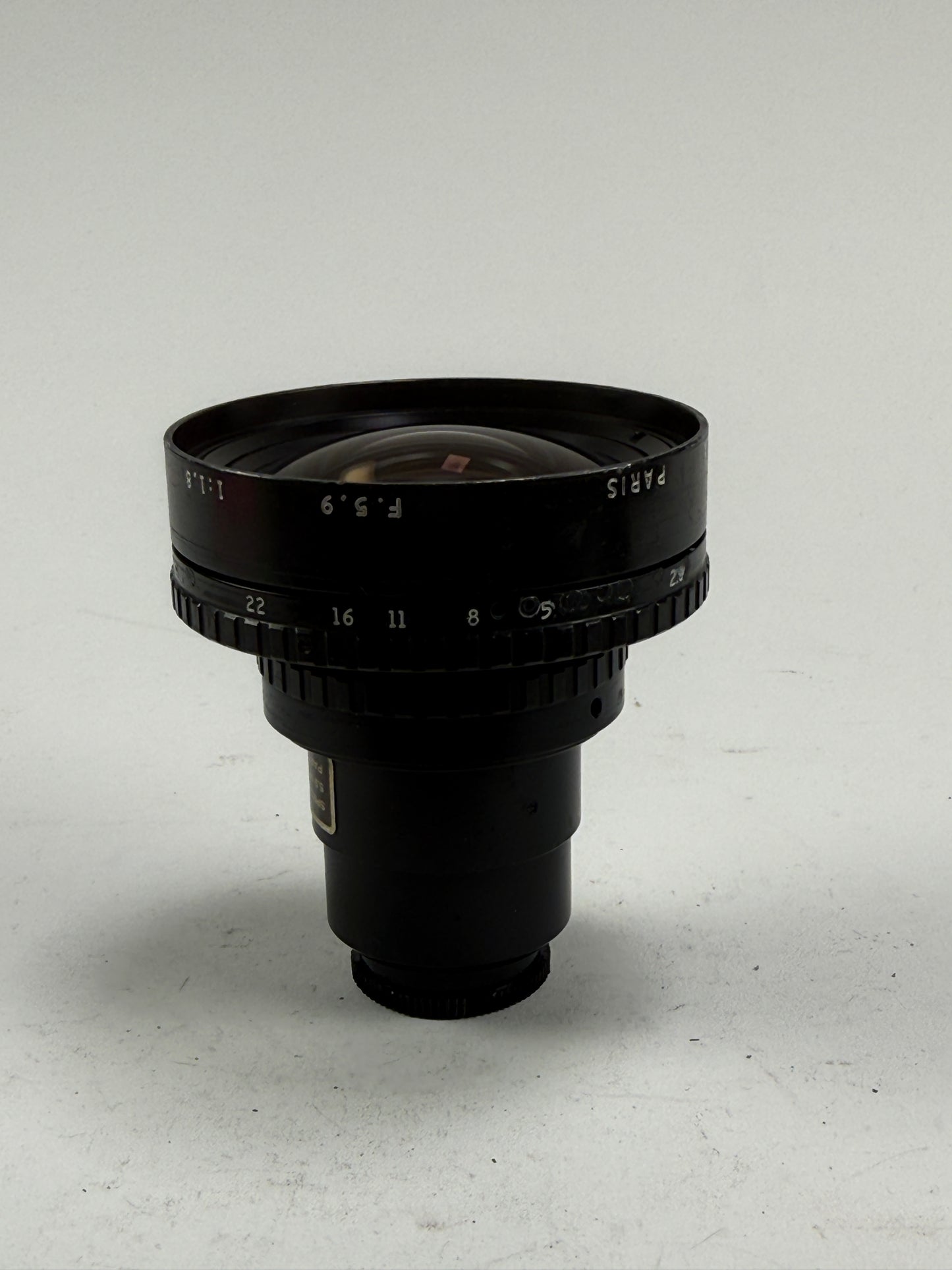 Angenieux Type R7 5.9mm f1.8 C Mount, Wide Angle Cinema Cine Lens #699
