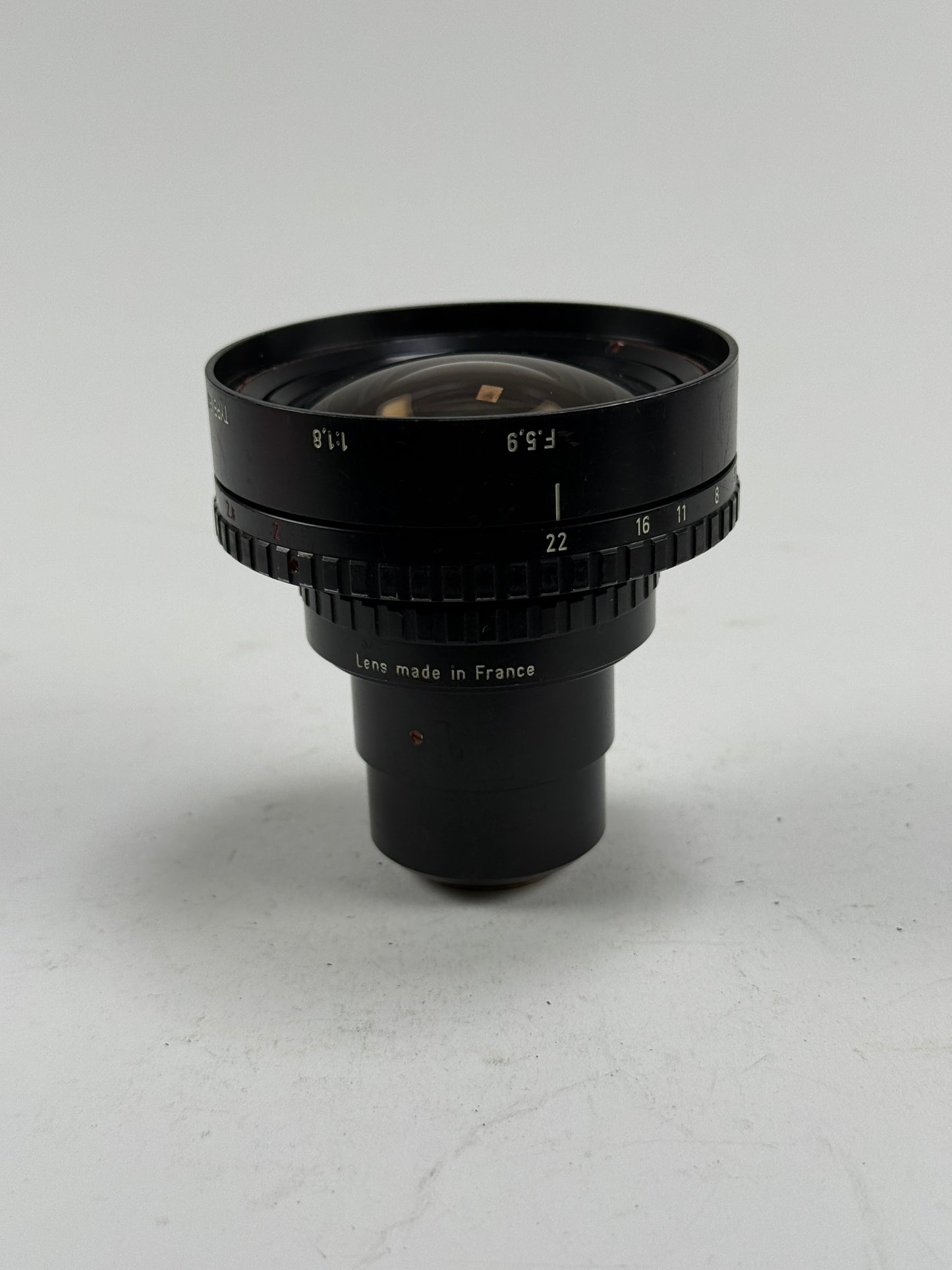 Angenieux Type R7 5.9mm f1.8 C Mount, Wide Angle Cinema Cine Lens #764