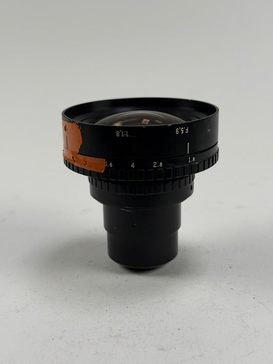 Angenieux Type R7 5.9mm f1.8 C Mount, Wide Angle Cinema Cine Lens #709