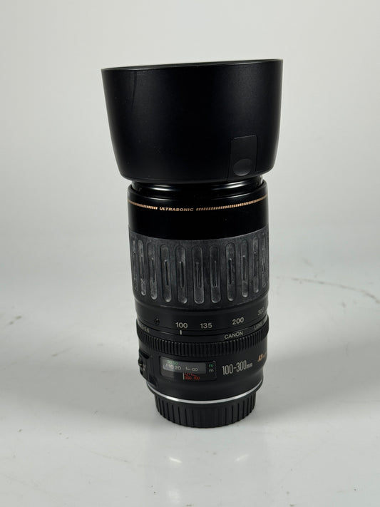 Canon 100-300mm f4.5-5.6 USM EF Mount SLR Camera Lens with Caps