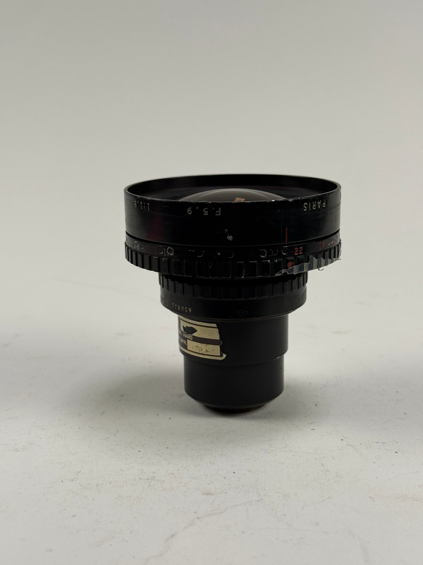 Angenieux Type R7 5.9mm f1.8 C Mount, Wide Angle Cinema Cine Lens #089