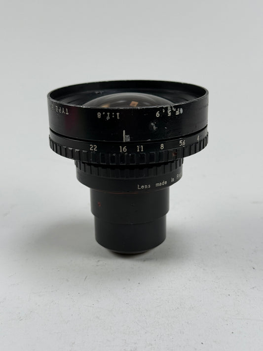 Angenieux Type R7 5.9mm f1.8 C Mount, Wide Angle Cinema Cine Lens #288