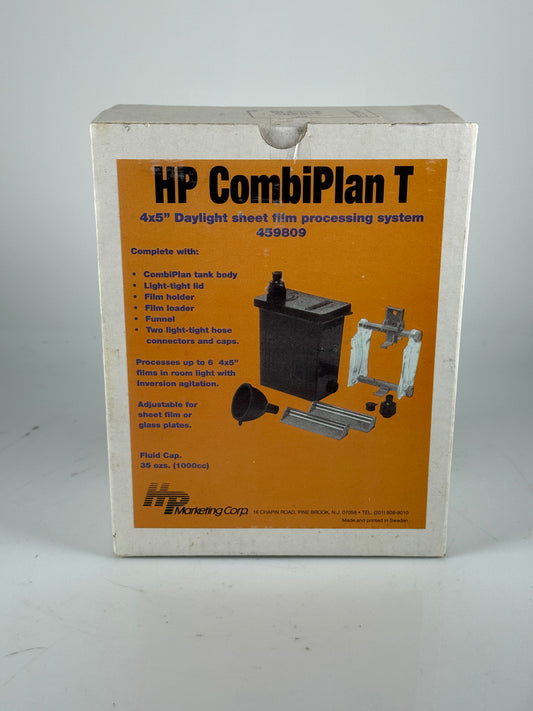 HP Combi Plan T 4x5 Film Developing Tank with Lid