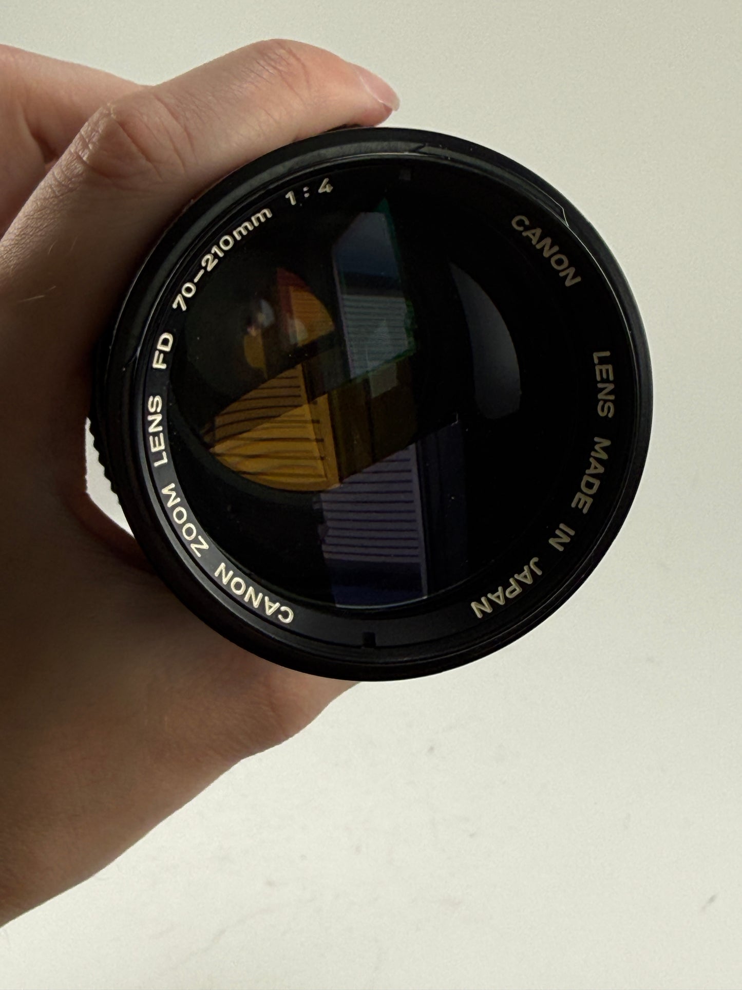 Canon New FD NFD 70-210mm F4 MF Zoom Lens