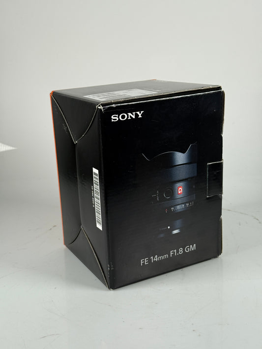 SONY FE 14mm F1.8 GM SEL14F18GM (for SONY E mount)