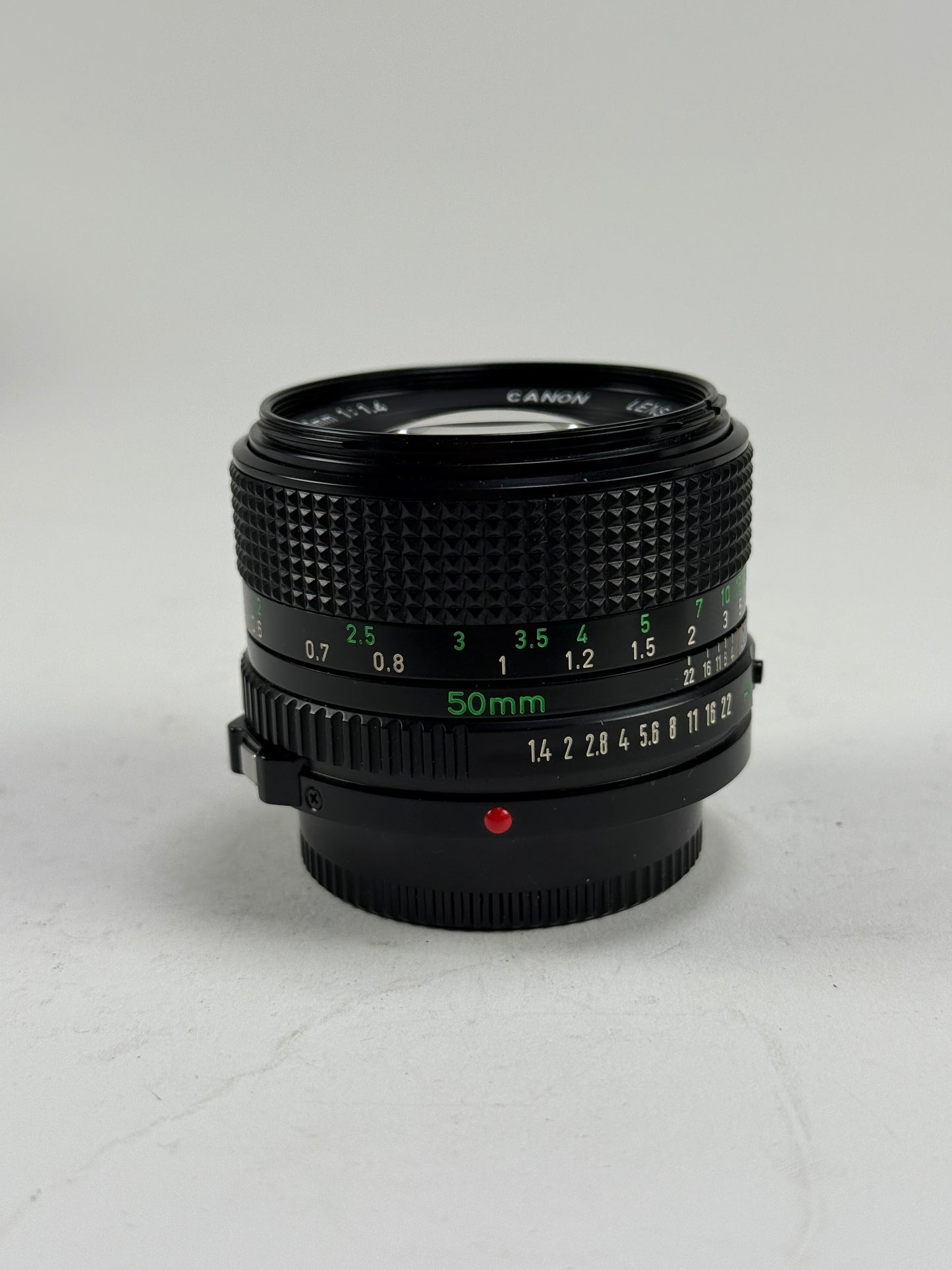 Canon FD New 50mm f1.4 MF prime Lens