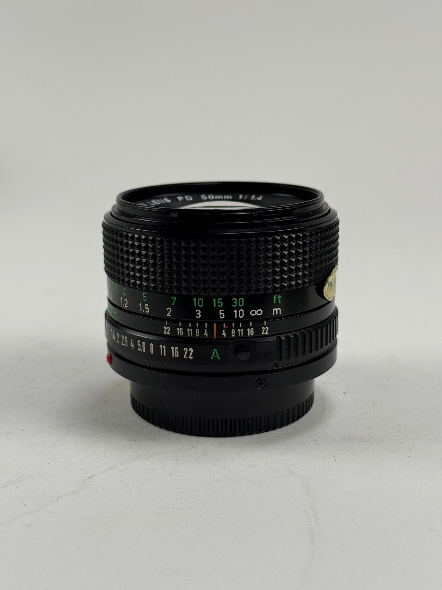 Canon FD New 50mm f1.4 MF prime Lens