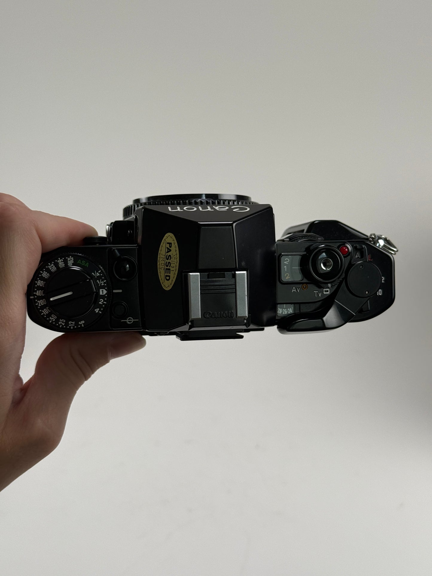 Canon A-1 A1 35mm SLR Film Camera Body Black Olympic
