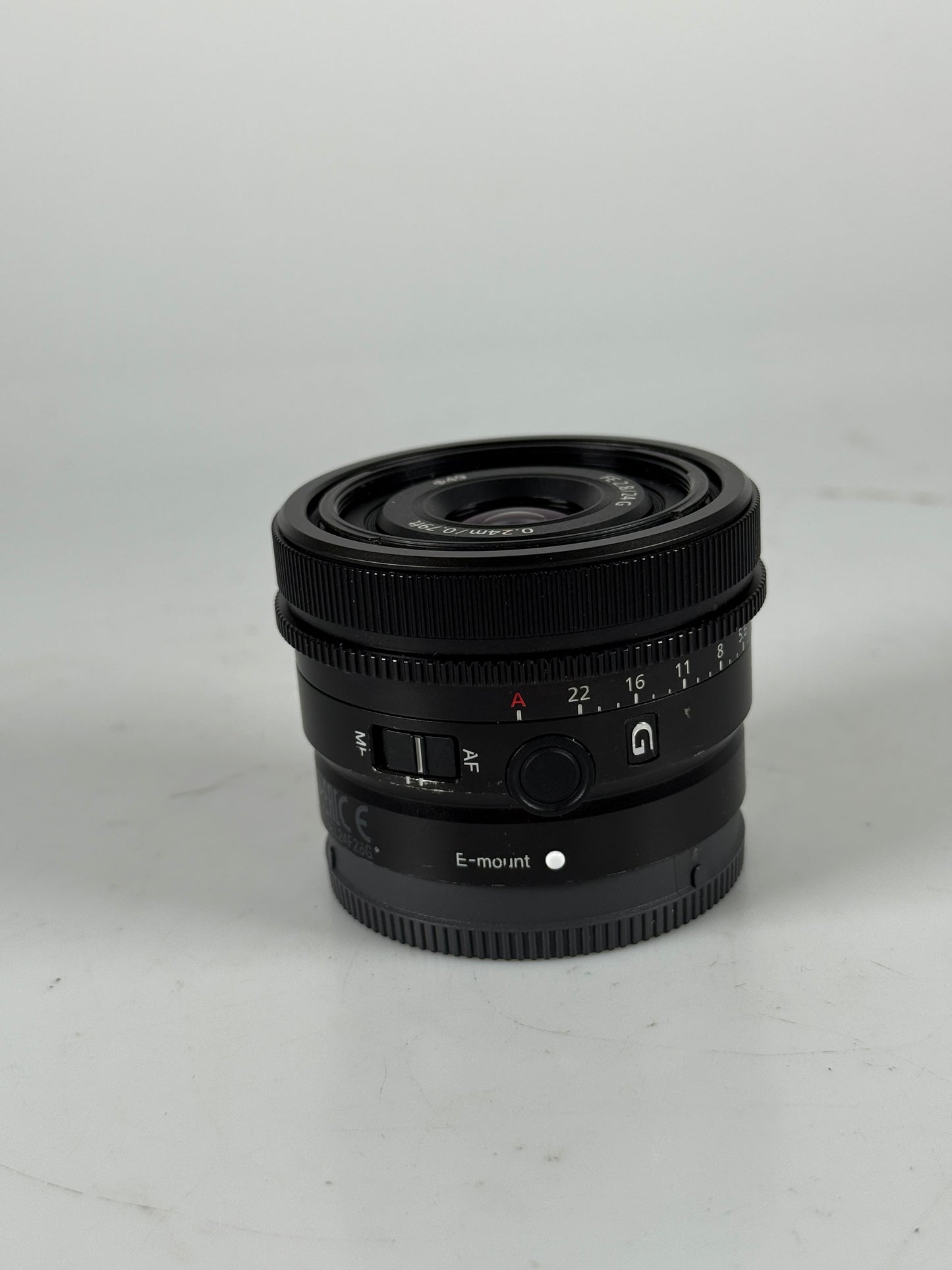 Sony SEL24F28G 24MM f2.8 E-Mount Wide Angle Prime Lens