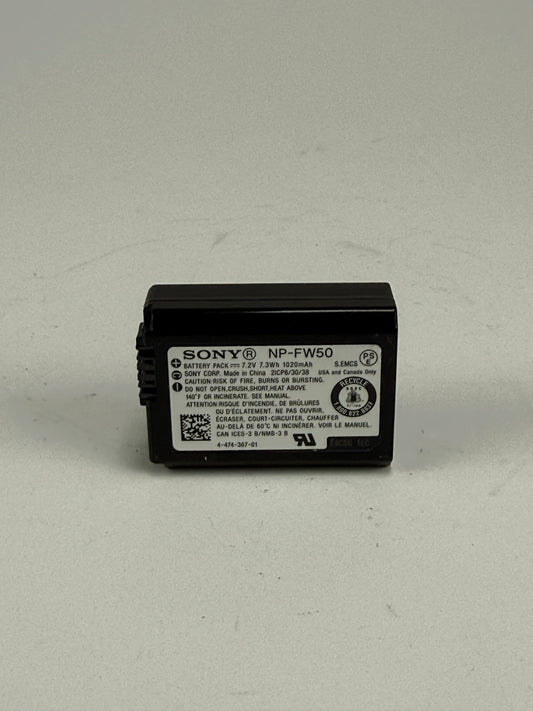 OEM Sony NP-FW50 Lithium-Ion 1020 mAh Rechargeable Infolithium W Battery