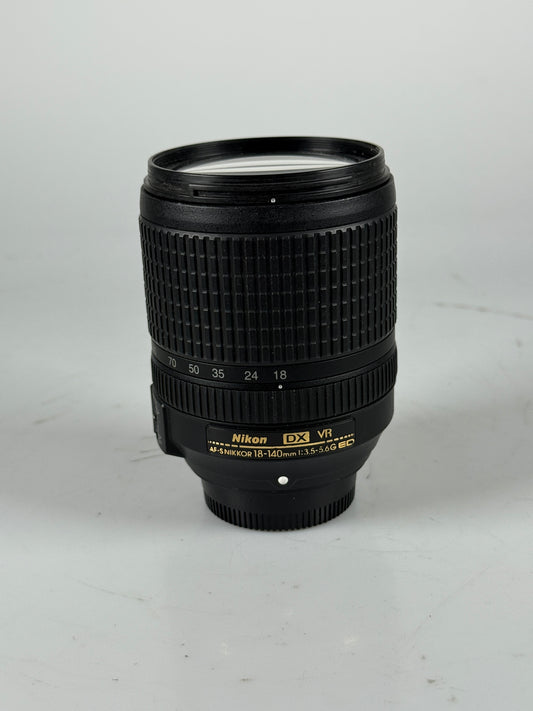 Nikon Nikkor AF-S 18-140mm f3.5-5.6 G ED VR DX Lens AFS