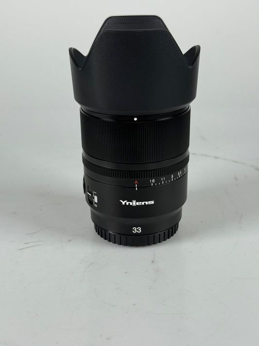 YONGNUO YNLens Lens 33mm f1.4 AF Lens for Sony E mount