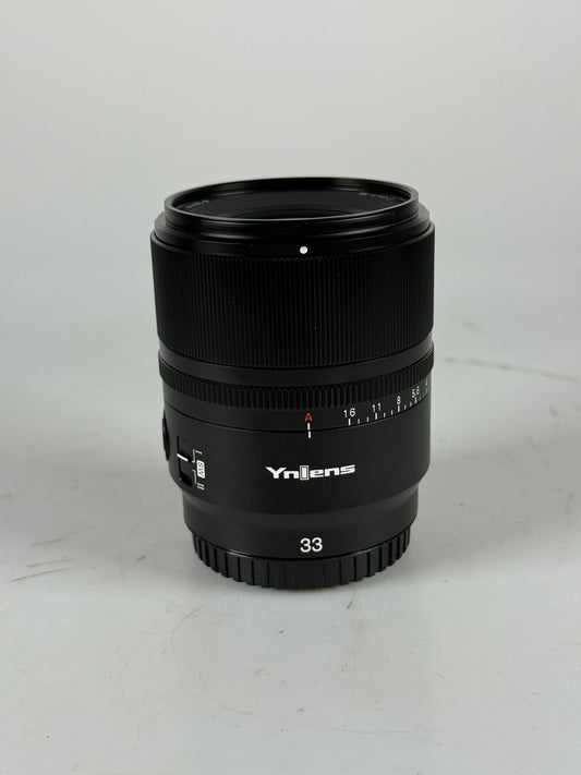 YONGNUO YNLens Lens 33mm f1.4 AF Lens for Sony E mount
