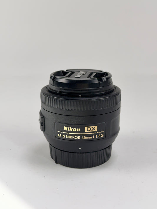 Nikon 35mm f1.8G AF-S DX Lens for Nikon DSLR Cameras