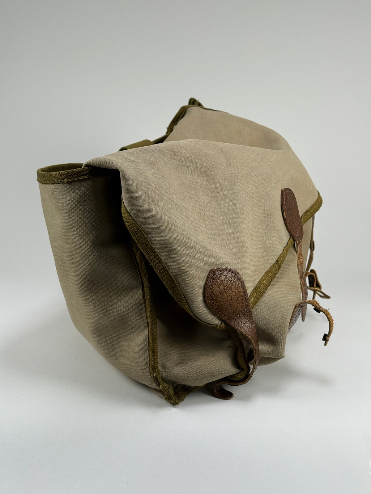 Vintage Leica Canvas and Leather Camera Bag made for E. Leitz USA