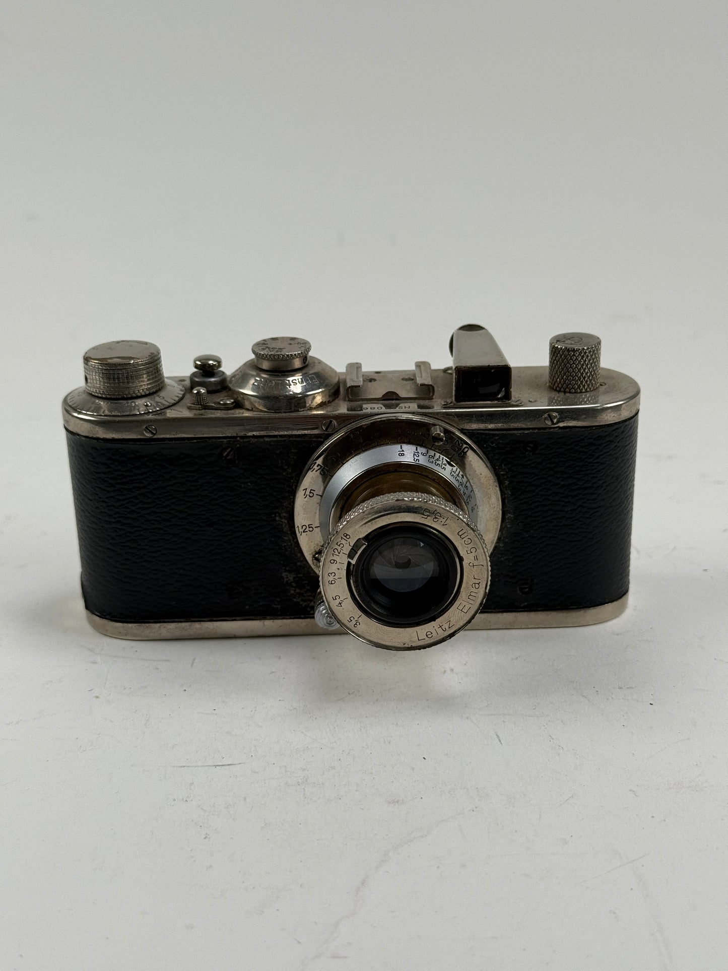 Leica Standard I Model E Camera Body Screwmount w/ elmar 5cm f3.5 Nickle