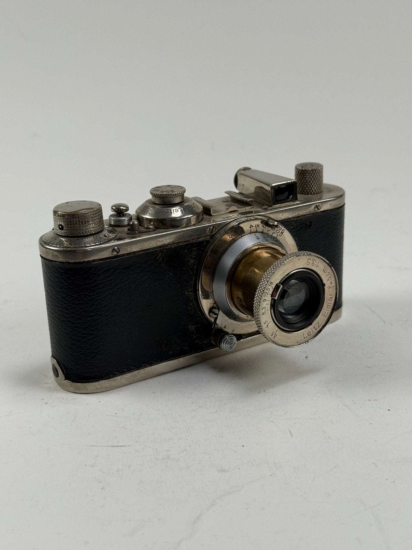 Leica Standard I Model E Camera Body Screwmount w/ elmar 5cm f3.5 Nickle
