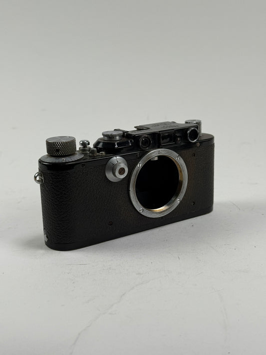 LEICA III (MODEL F) BLACK PAINT Rangefinder Film CAMERA