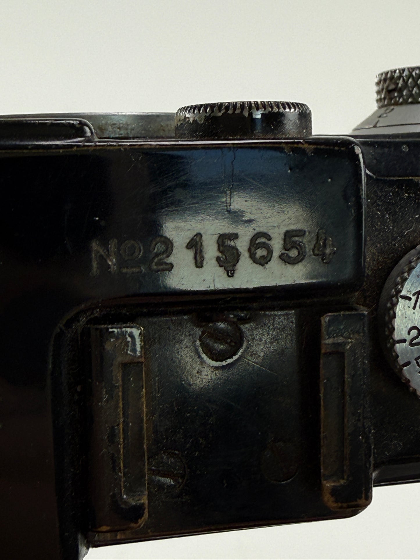 LEICA III (MODEL F) BLACK PAINT Rangefinder Film CAMERA