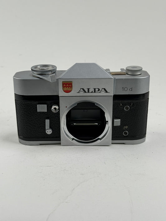 Alpa 10d 35mm SLR Camera Silver Body