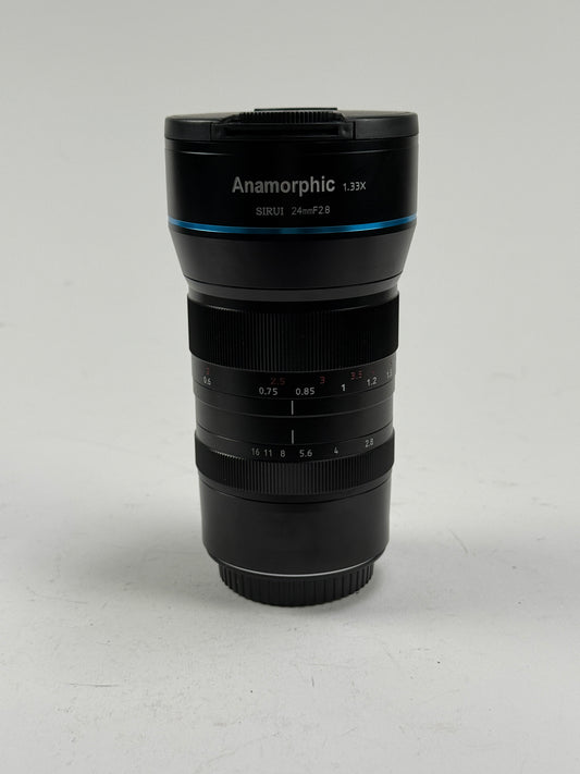 SIRUI 24mm f2.8 1.33x Anamorphic Lens Sony E Mount