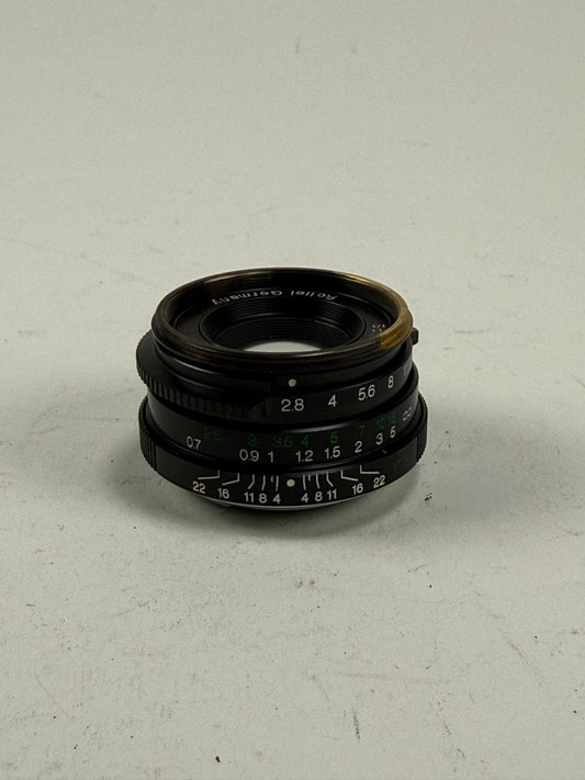 Rollei Sonnar 40mm f2.8 HFT L39 Leica Screw Lens Black RARE