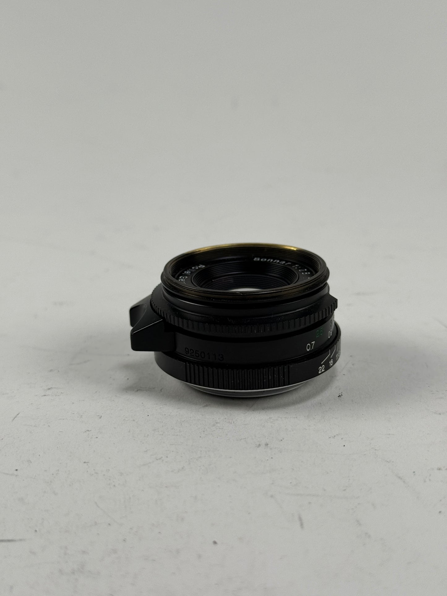 Rollei Sonnar 40mm f2.8 HFT L39 Leica Screw Lens Black RARE