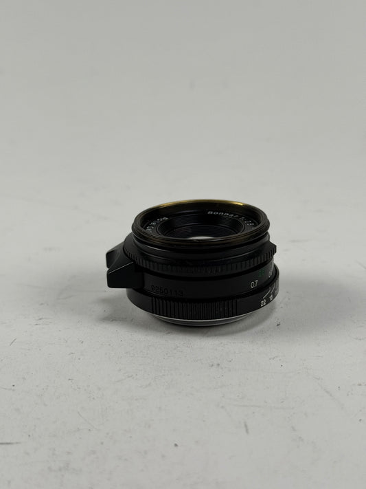 Rollei Sonnar 40mm f2.8 HFT L39 Leica Screw Lens Black RARE