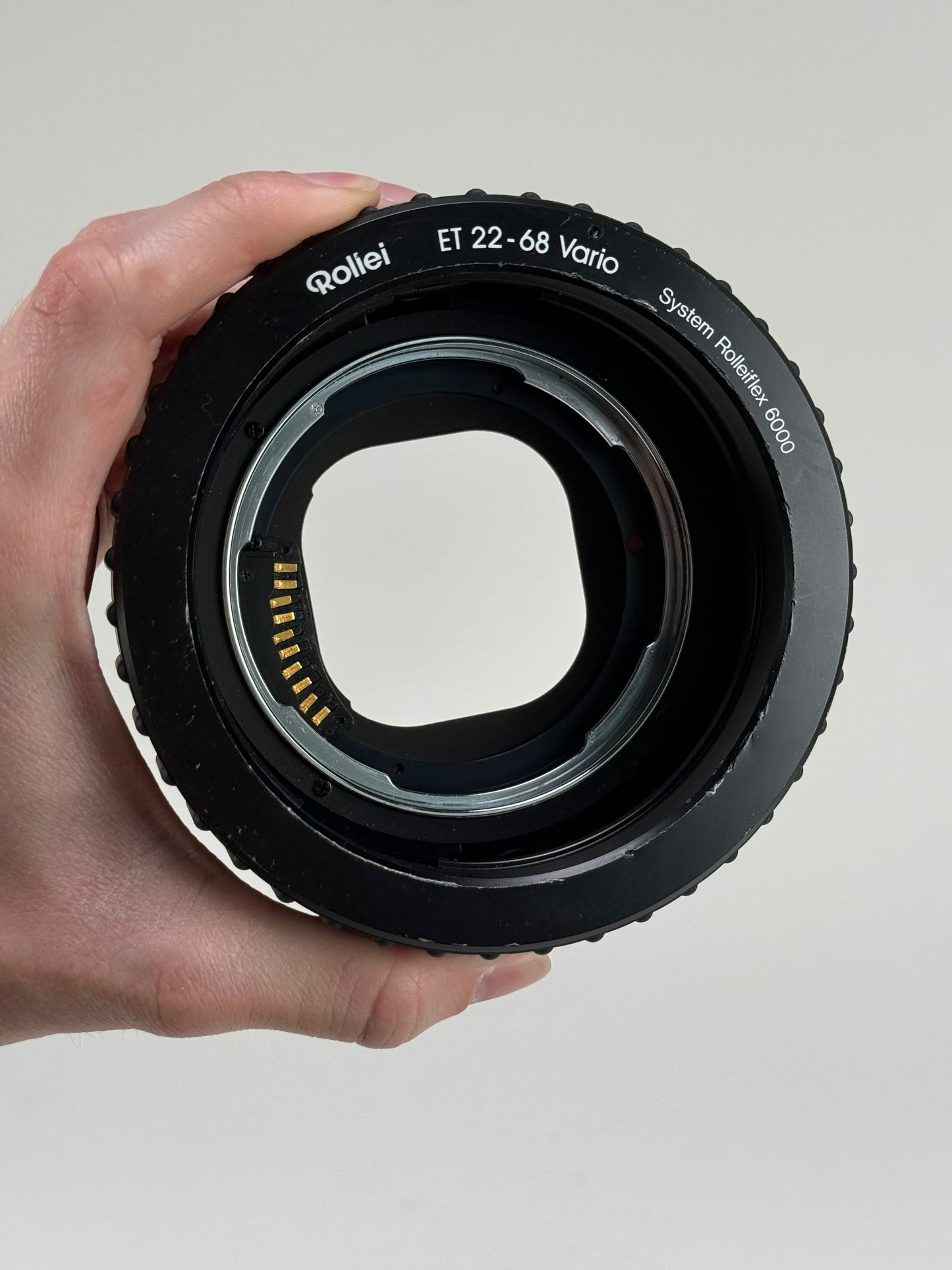 Rollei ET 22-68 Vario Extension Tube 25857 for System Rolleiflex 6000 RARE