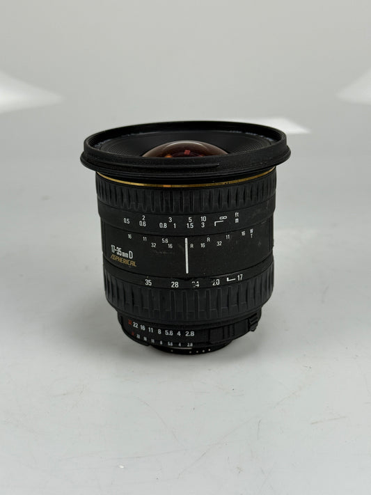 Sigma ZOOM 17-35mm F2.8-4 Aspherical HSM DG Lens for Nikon