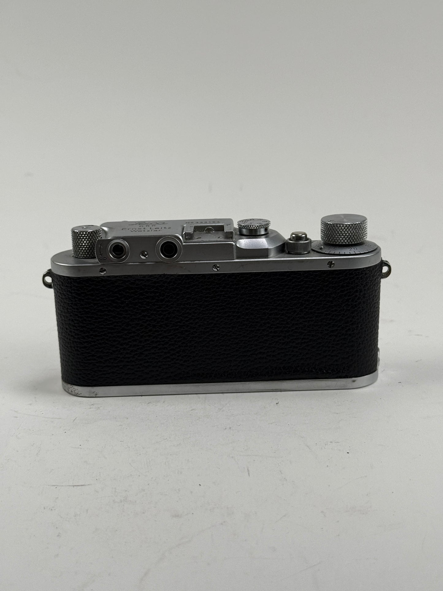 Leica IIIa Model G rangefinder 35mm camera body chrome