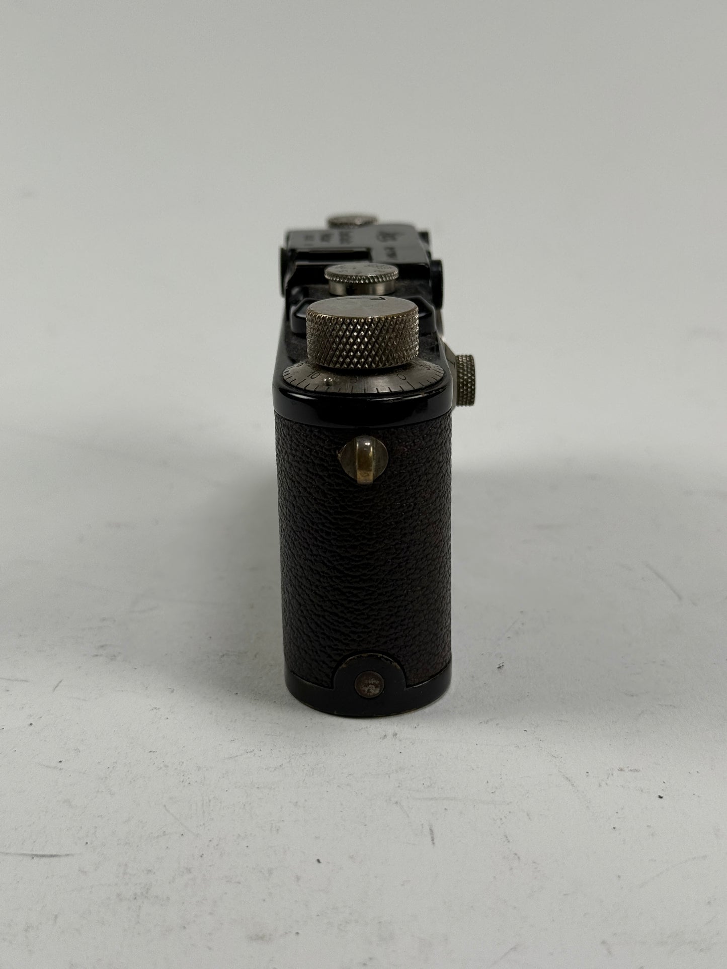 LEICA III (MODEL F) BLACK PAINT Rangefinder Film CAMERA Nickle Chrome